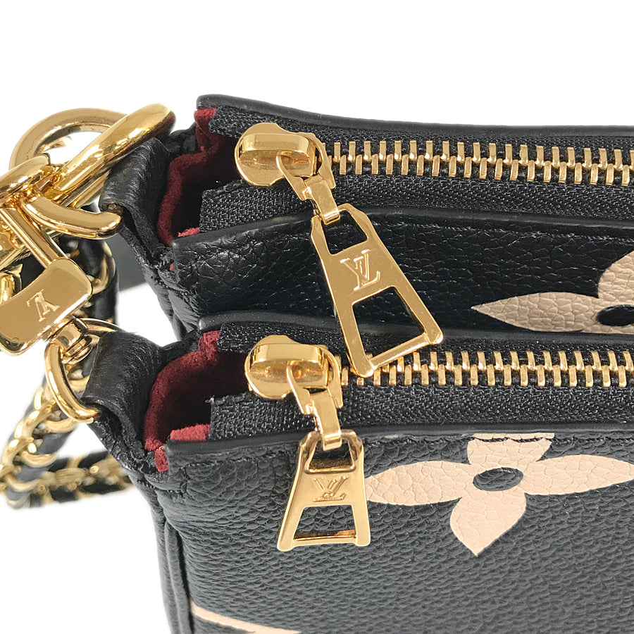 LOUIS VUITTON Monogram Empreinte Bicolor Multi Pochette