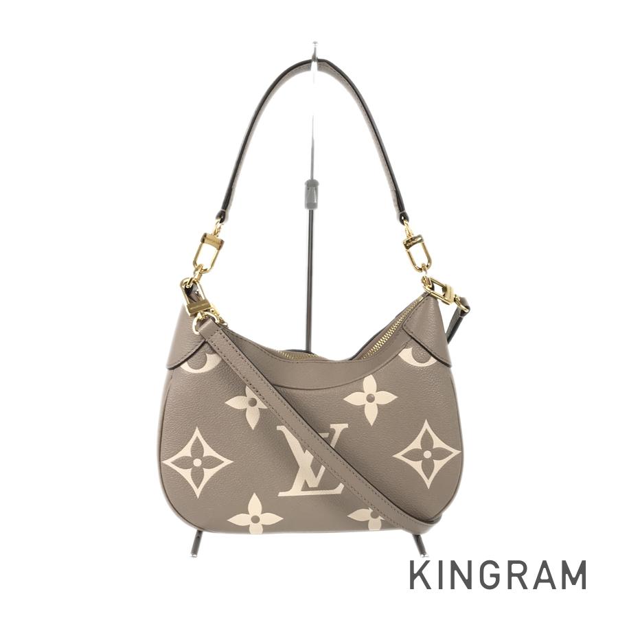 LOUIS VUITTON Monogram Empreinte Bicolor Bagatelle NM M46112