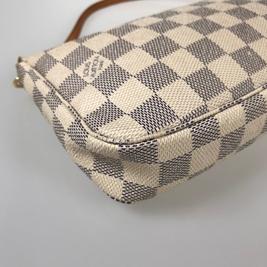 LOUIS VUITTON Damier Azur Pochette Accessoires N41207 Pouch – kingram-japan