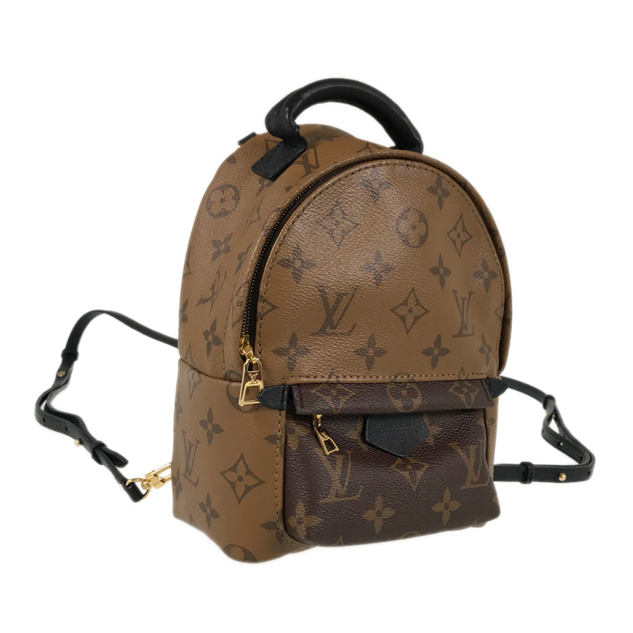 LOUIS VUITTON Monogram Reverse Palm Springs Backpack MINI M44872