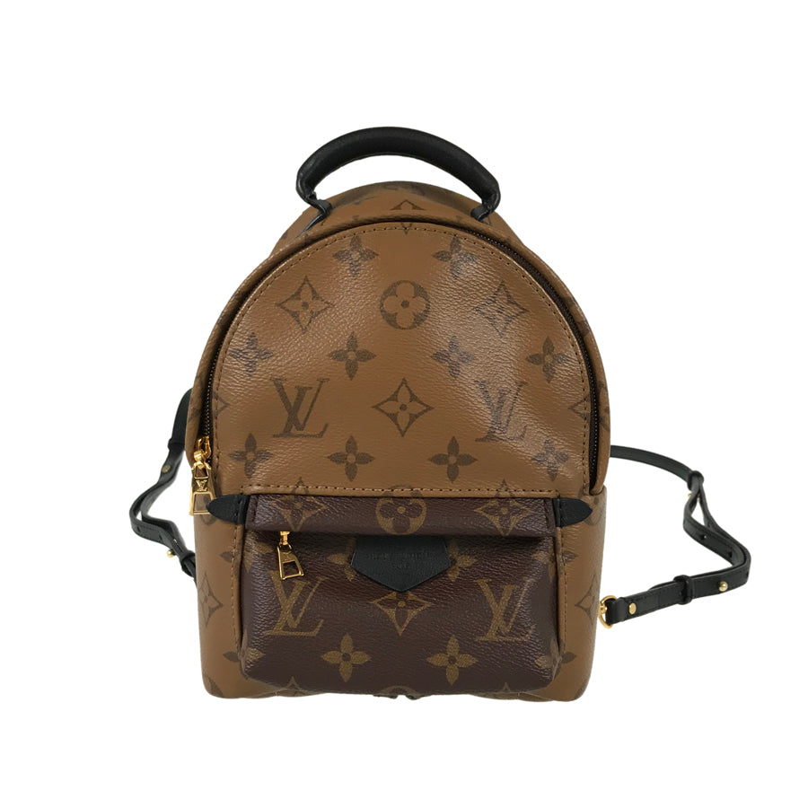 LOUIS VUITTON Monogram Reverse Palm Springs Backpack MINI M44872