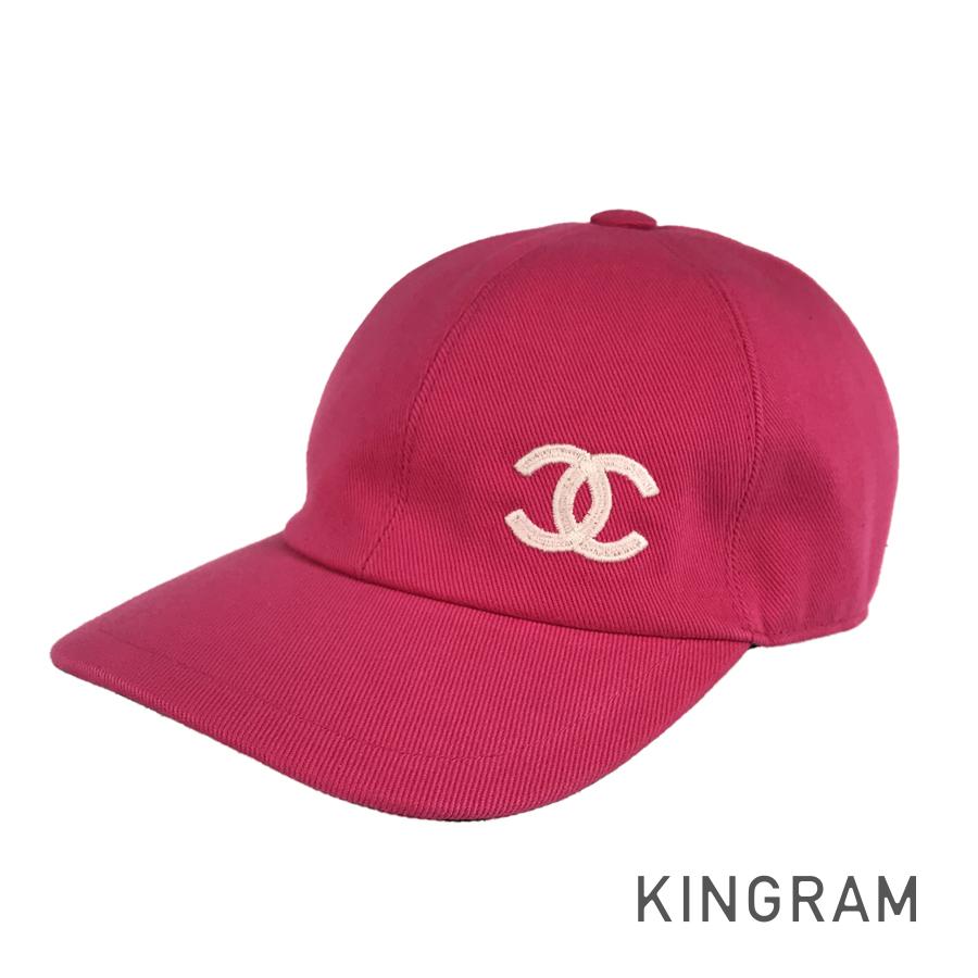CHANEL レディースキャップ CHANEL シャネル キャップ 帽子 ココマーク 刺繍 調節可能 コットン