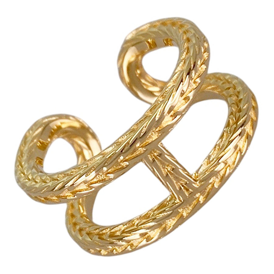 HERMES Chaine d'Ancre Danae PM H222621B00049 Ring – kingram-japan