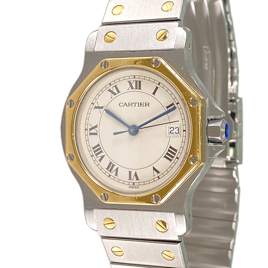 CARTIER Santos Octagon LM W2001583 187902 Unisex Watch – kingram-japan