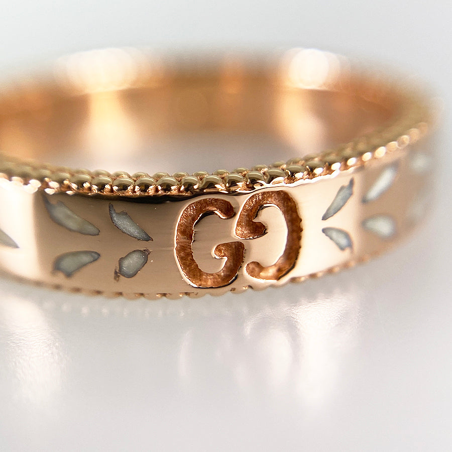 GUCCI Icon Bloom Ring – kingram-japan