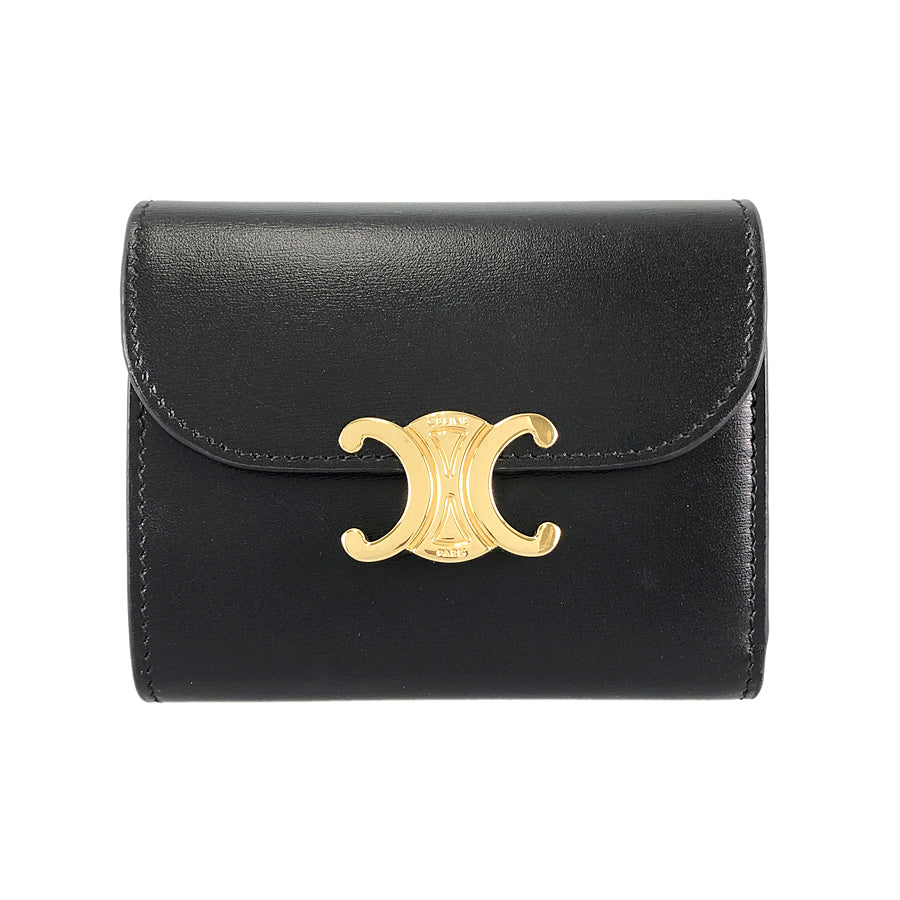CELINE Triomphe Trifold wallet – kingram-japan
