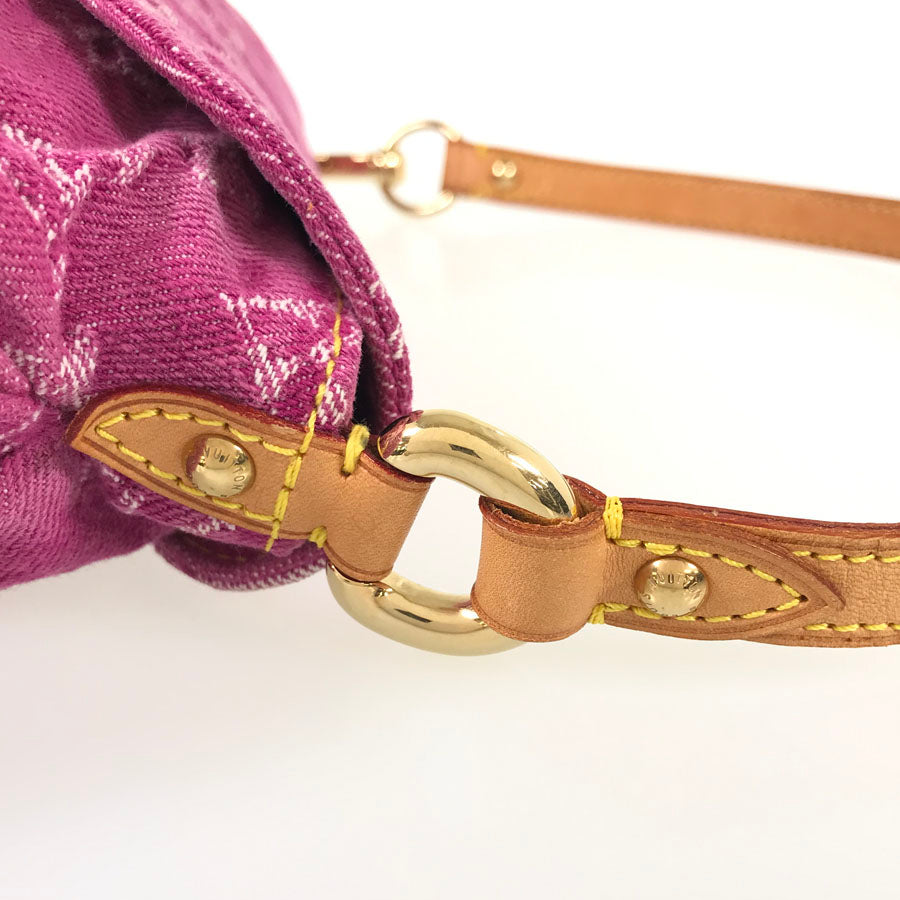 LOUIS VUITTON Monogram Denim Mini Pleaty M95216 Shoulder bag