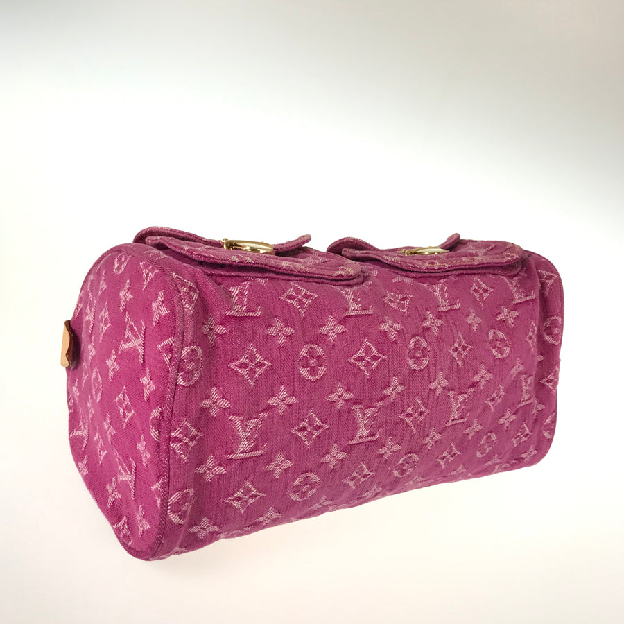 LOUIS VUITTON Monogram Denim Neo Speedy M95214 Hand bag – kingram