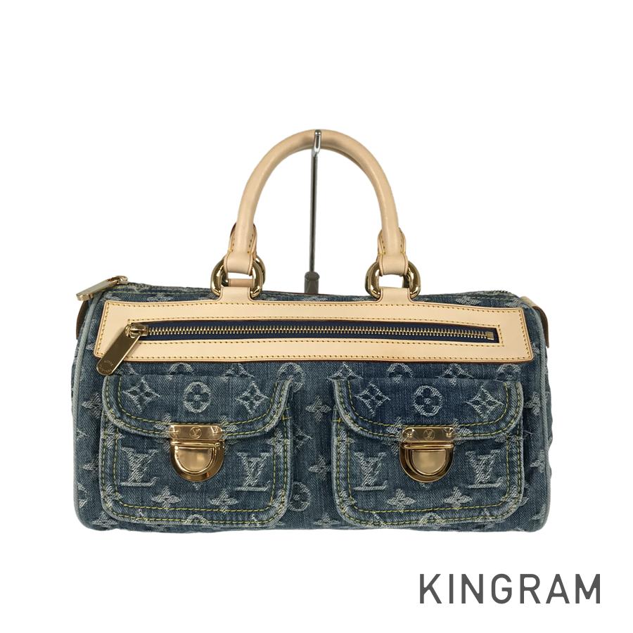 LOUIS VUITTON Monogram Denim Neo Speedy M95019 Hand bag – kingram
