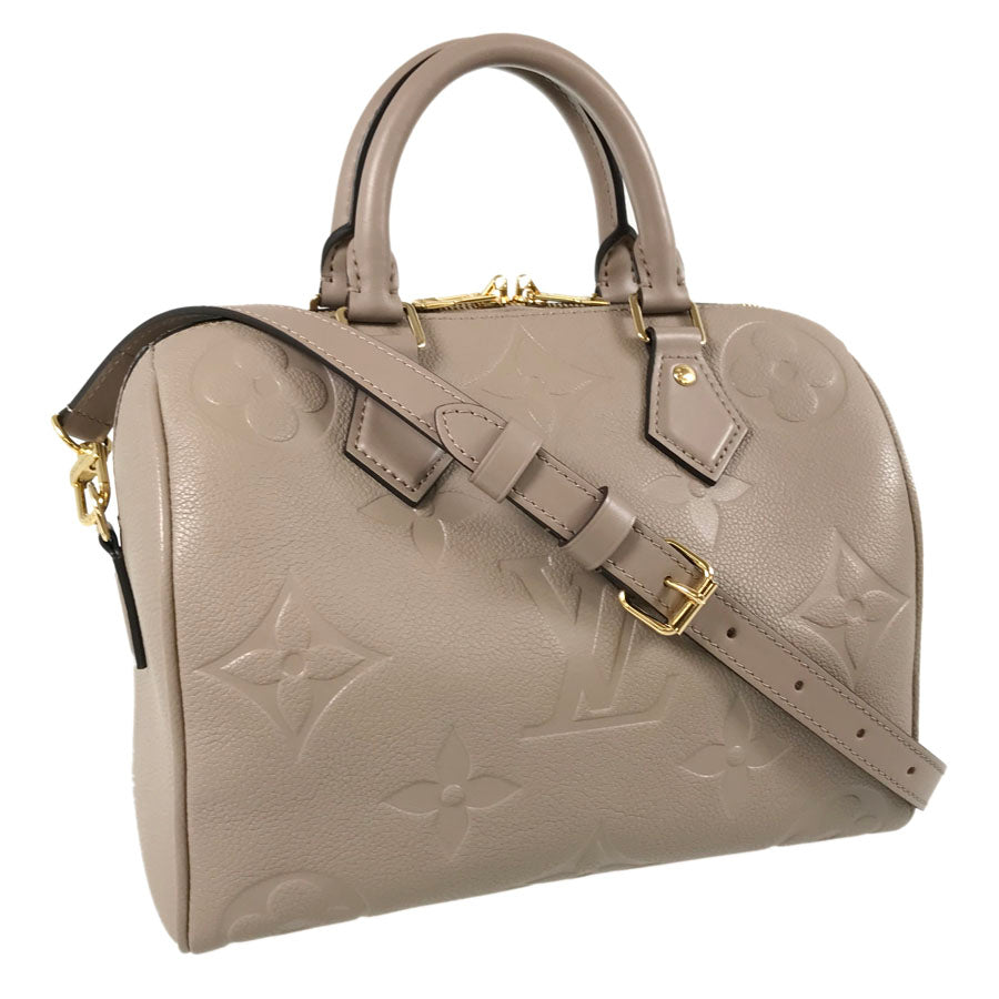 LOUIS VUITTON Monogram Empreinte Speedy Bandouliere 25 M59273 Hand