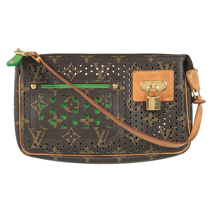 LOUIS VUITTON Monogram Perfo Pochette Accessoires M95184 Pouch