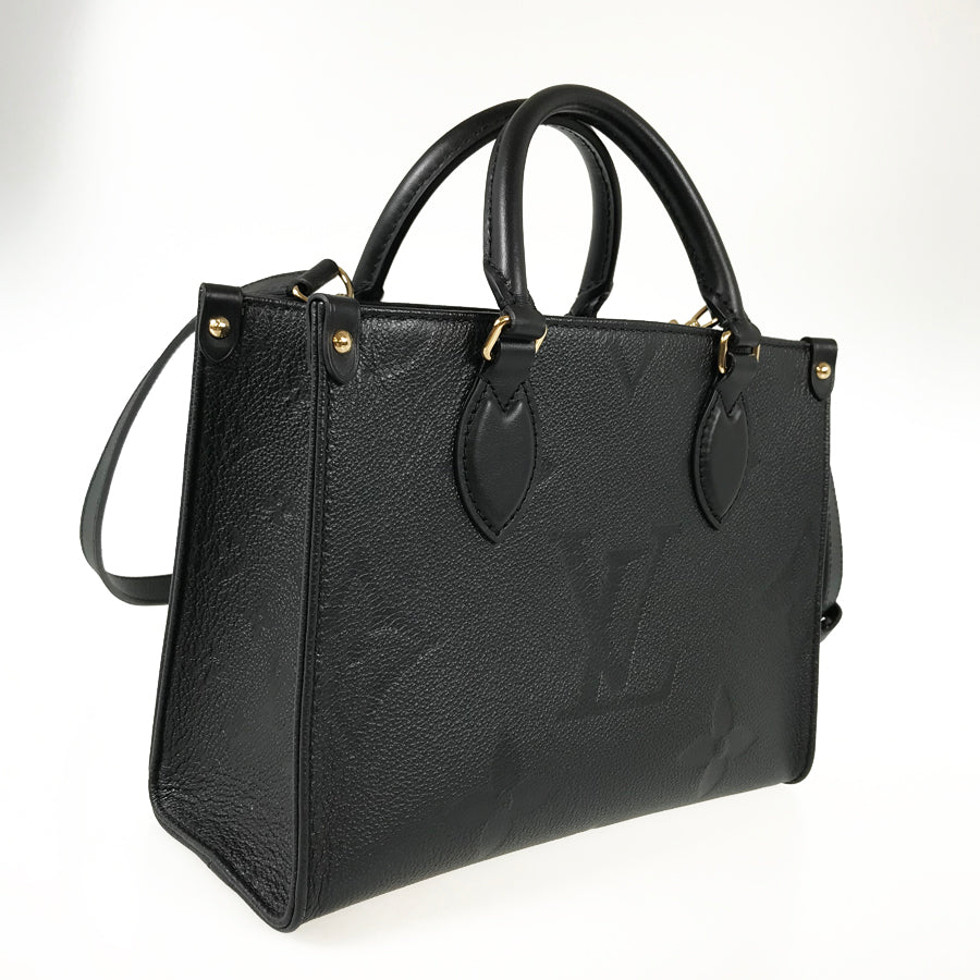 LOUIS VUITTON Monogram Empreinte On The Go PM M45653 Hand bag