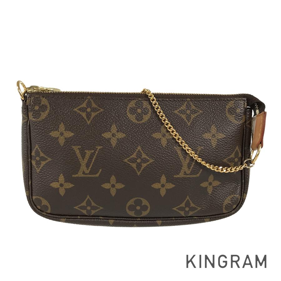ぶ*ん様 Louis Vuitton ミニポーチ LOUIS VUITTON Monogram Mini Pochette Accessoire M58009 Pouch