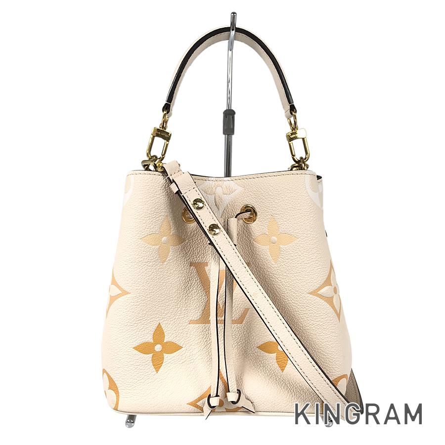 LOUIS VUITTON Monogram Empreinte Neo Noe BB M45716 Hand bag