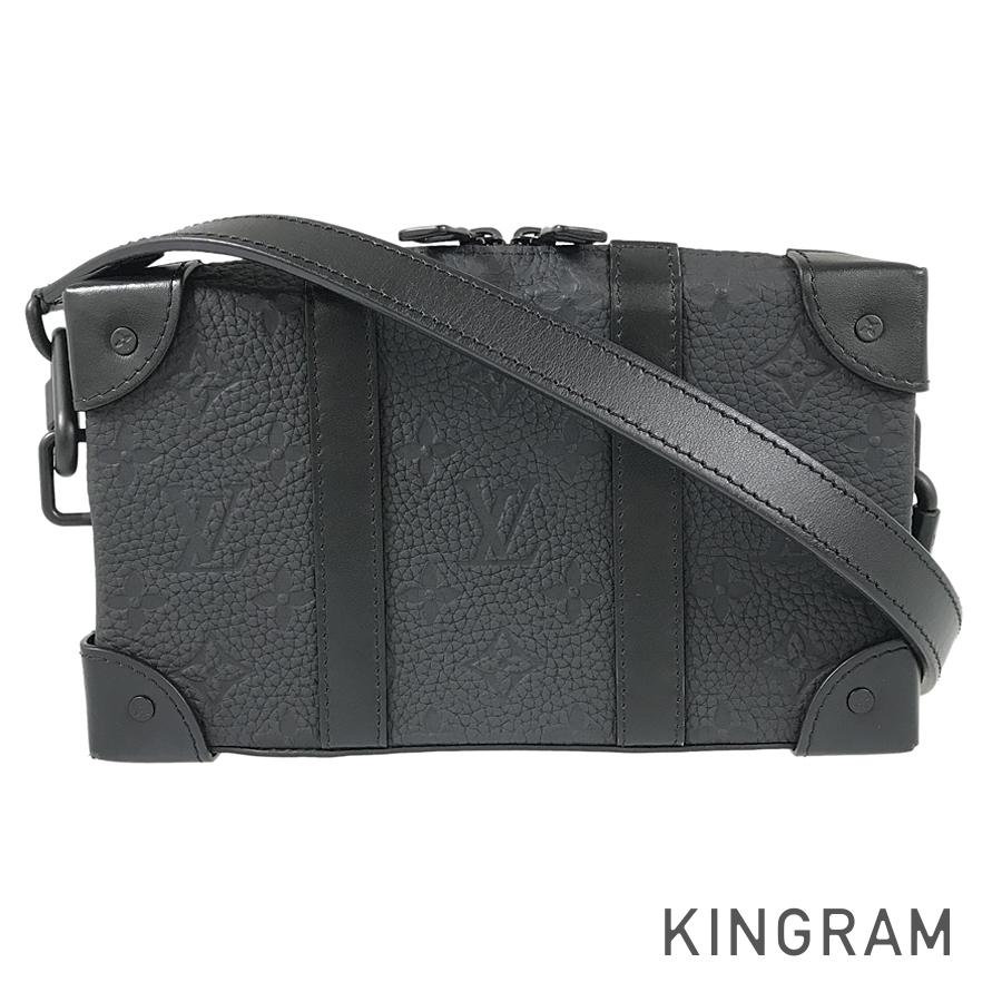 LOUIS VUITTON Taurillon Leather Soft Trunk Wallet M80224 Shoulder