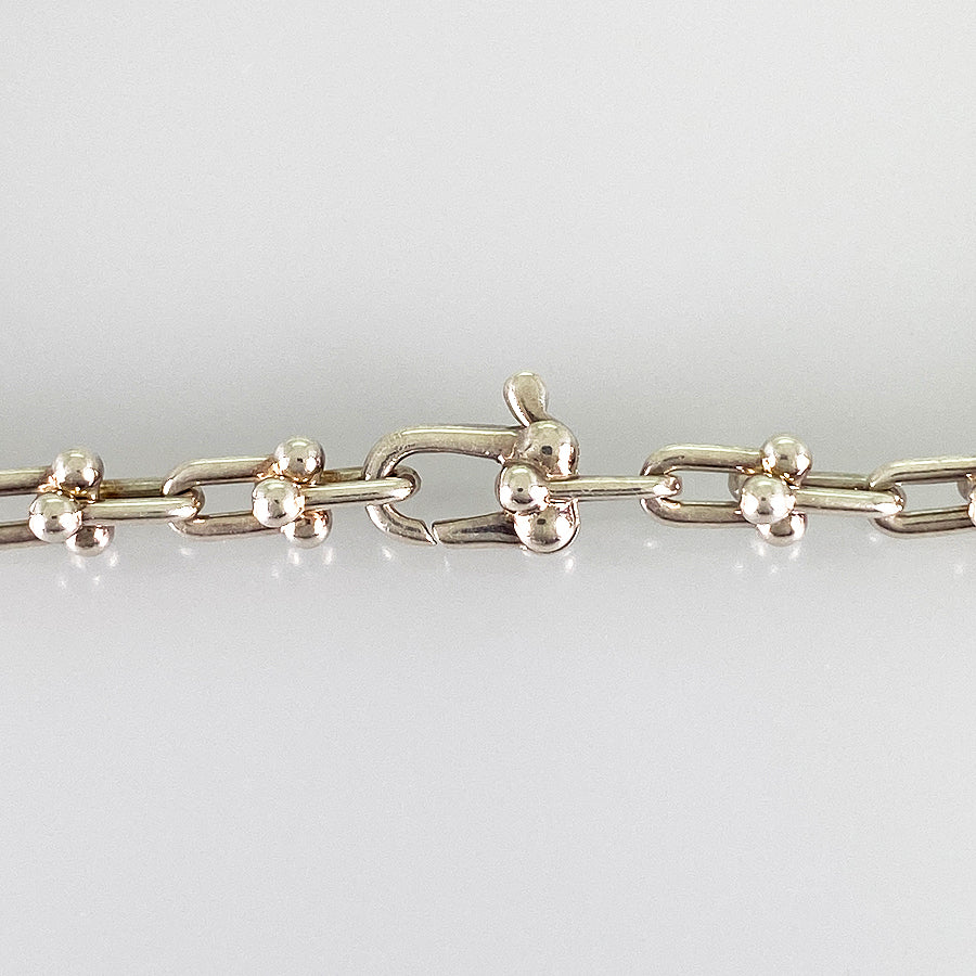 Tiffany＆coブレスレット ティファニー TIFFANY&CO. ベネチアンリンク ID ブレスレット シルバー