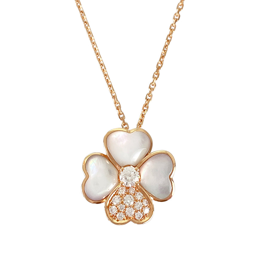 Van Cleef & Arpels Cosmos Clip Pendant Medium Model VCARO5BV00