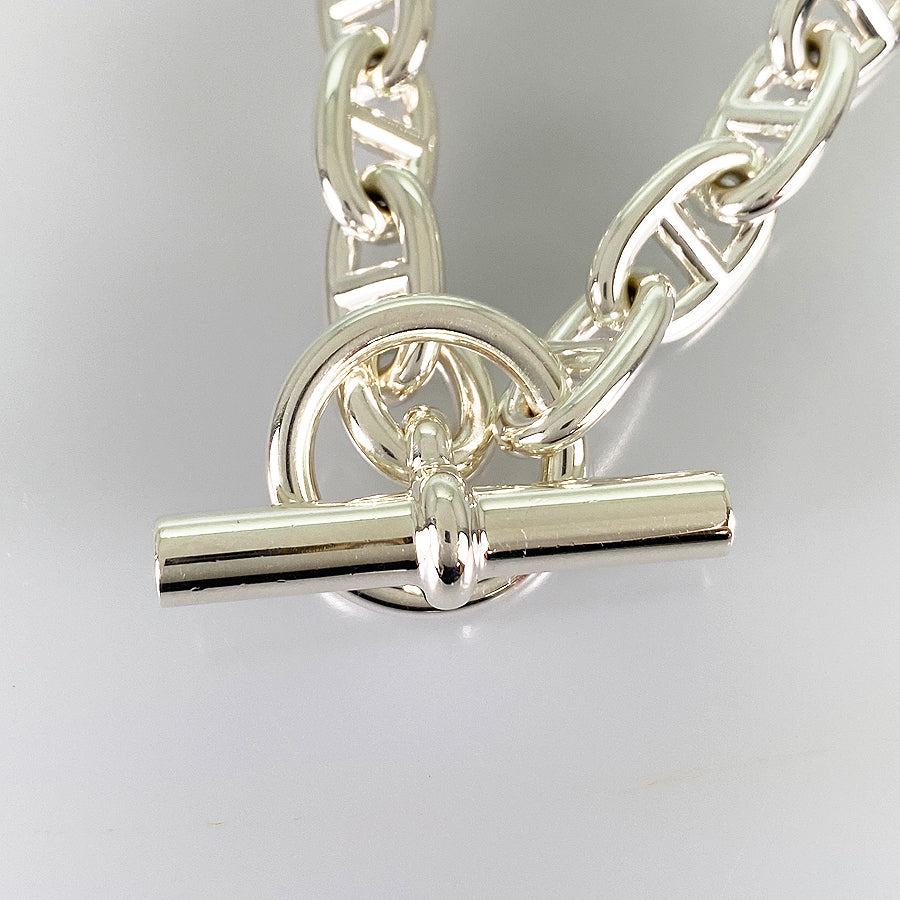 HERMES Chaine d'Ancre MM Necklace – kingram-japan