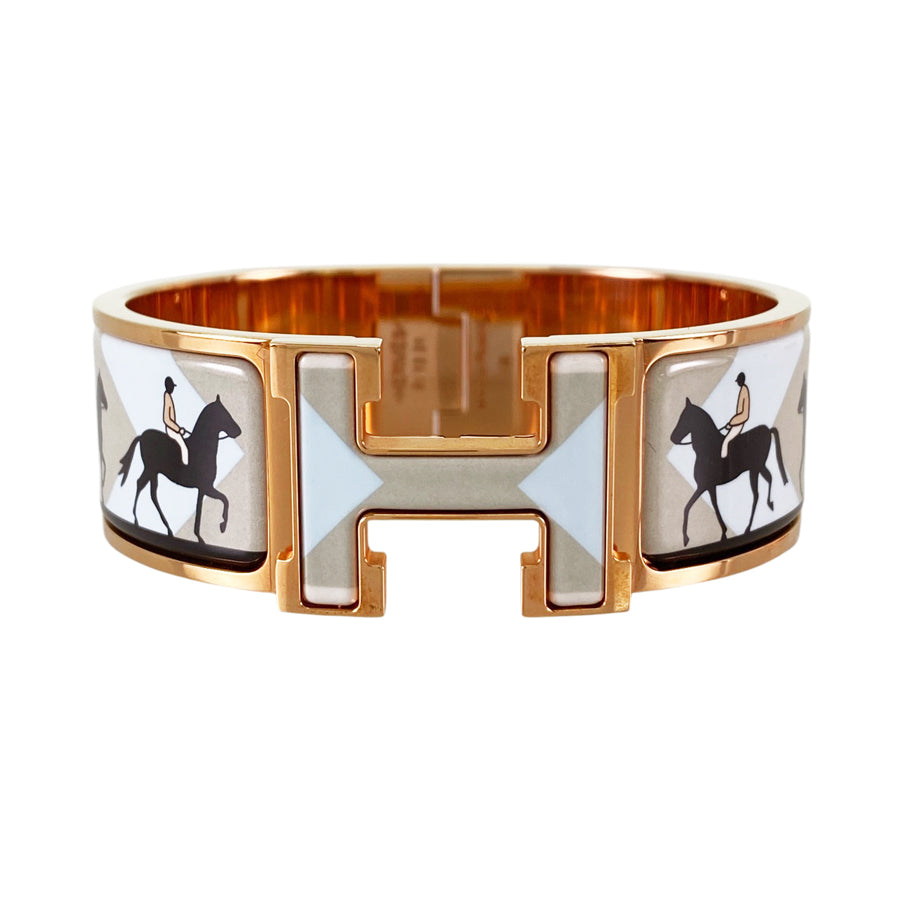 HERMES Click crack H Bangle – kingram-japan