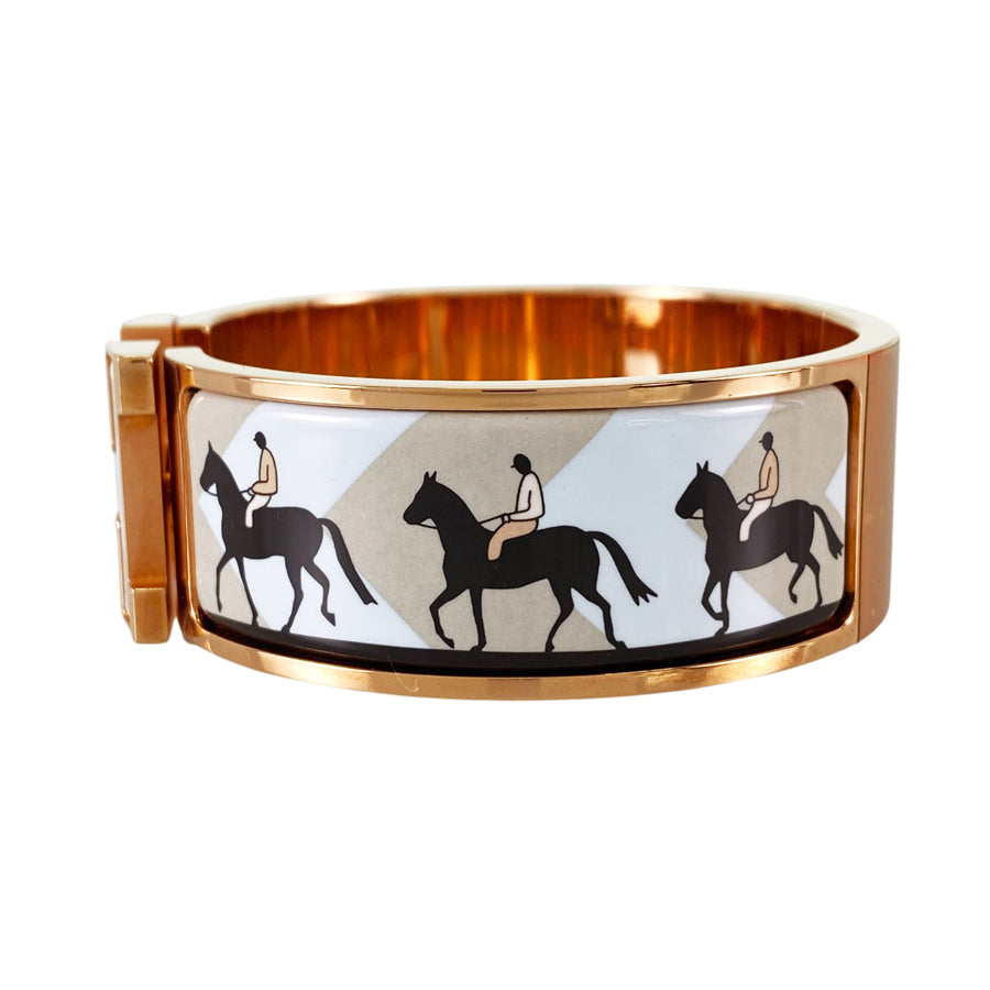 HERMES Click crack H Bangle – kingram-japan