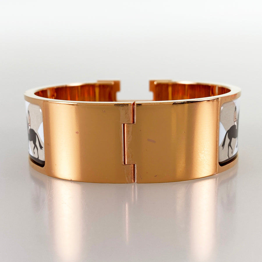 HERMES Click crack H Bangle – kingram-japan