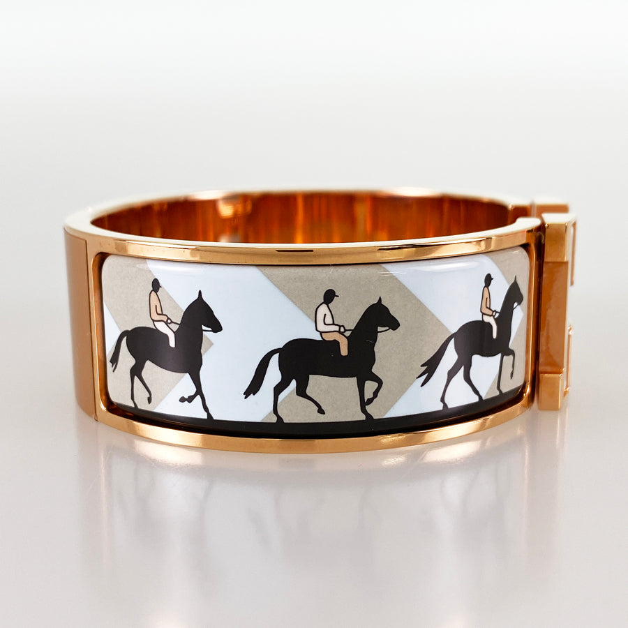 HERMES Click crack H Bangle – kingram-japan