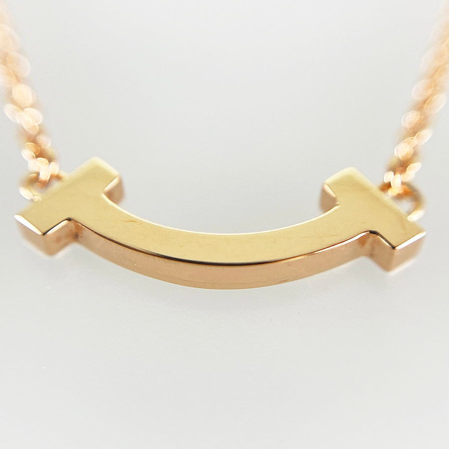 TIFFANY&Co. T Smile mini Necklace – kingram-japan