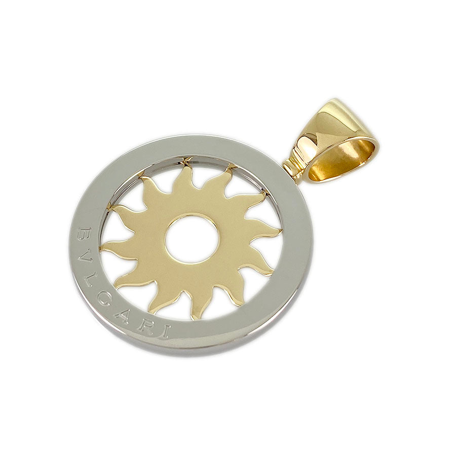 BVLGARI 太陽モチーフ ペンダント BVLGARI Tondo Sun Pendant top – kingram-japan