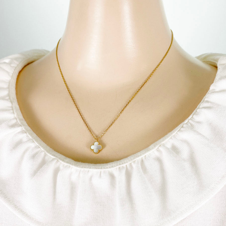 Van Cleef & Arpels Sweet Alhambra VCARF69100 Necklace – kingram-japan Van Cleef & Arpels Sweet Alhambra VCARF69100 Necklace – kingram-japan
