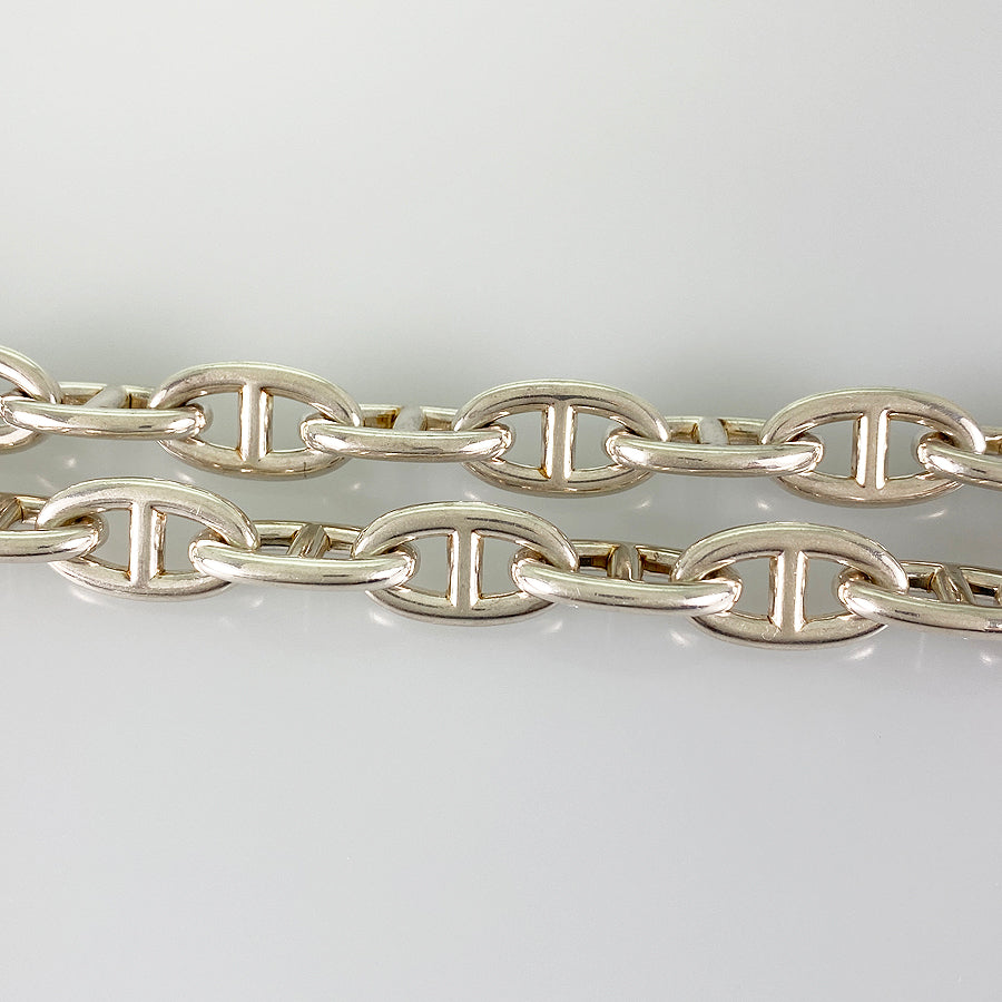 HERMES Chaine d'Ancre GM Necklace – kingram-japan