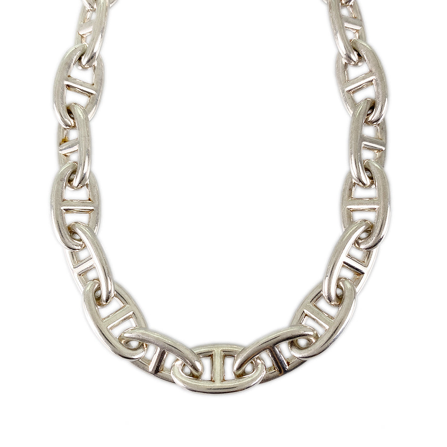 アクセサリー Hermes Chaine D'ancre GM Necklace HERMES Chaine d'Ancre GM Necklace – kingram-japan
