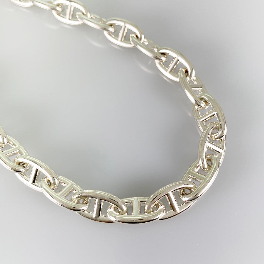 HERMES Chaine d'Ancre GM Necklace – kingram-japan