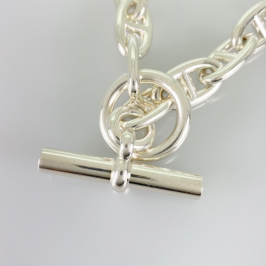 HERMES Chaine d'Ancre GM Necklace – kingram-japan
