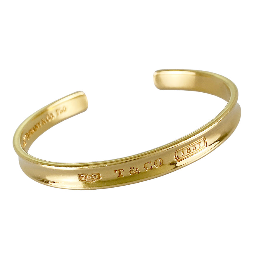 TIFFANY&Co. 1837 Cuff Bangle – kingram-japan