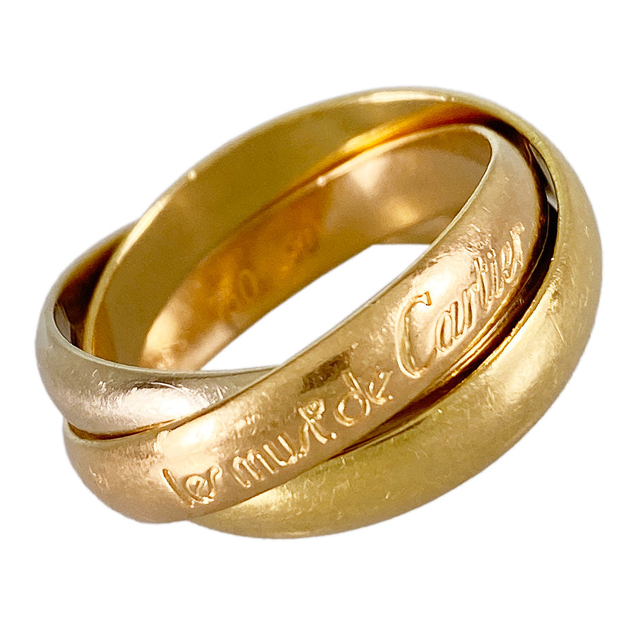 y*i様 Cartier Trinity Ring ゴールド Trinity ring, classic model