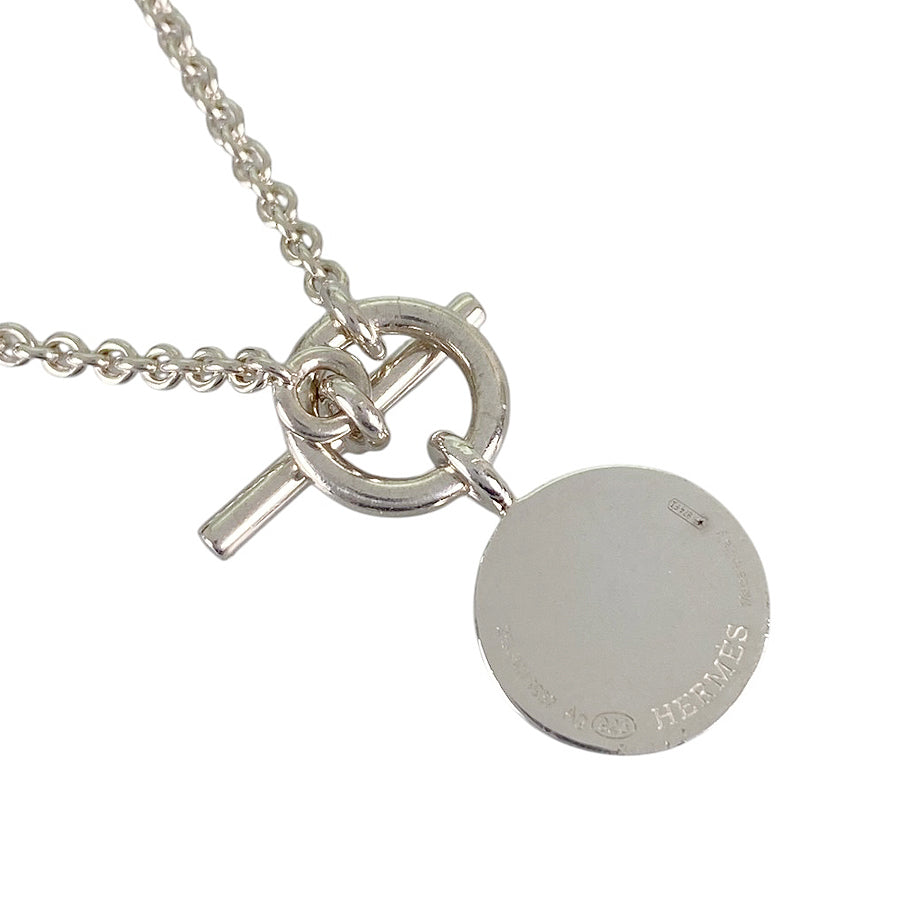 HERMES Sellier Amulet Necklace – kingram-japan