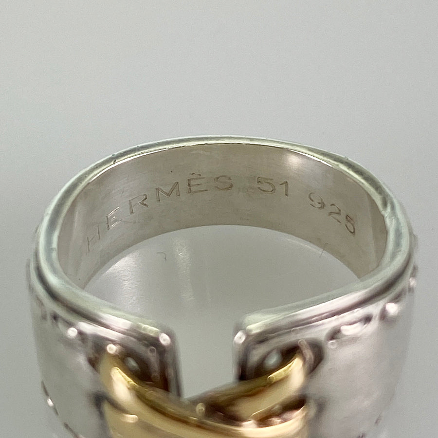 HERMES Mexican double corset Ring – kingram-japan