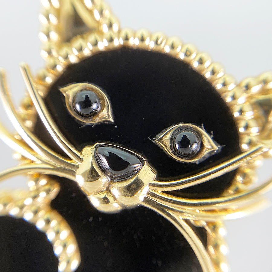 Van Cleef Arpels Lucky Animals Cat Clip VCARP7UM00 Brooch
