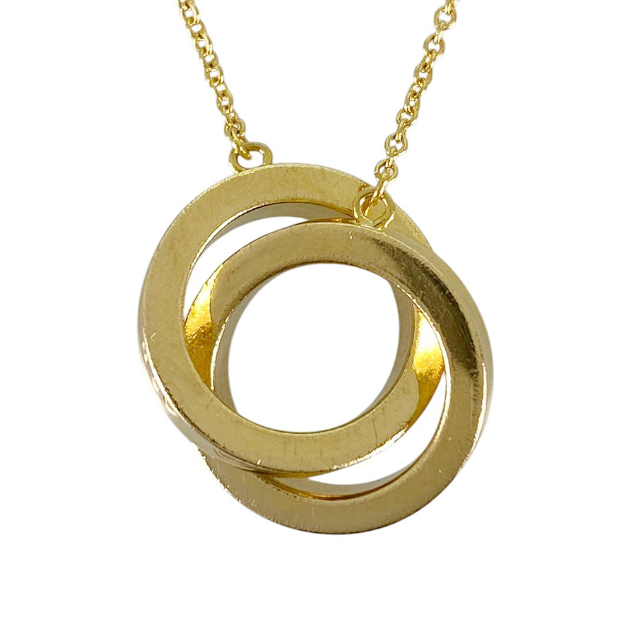 TIFFANY&Co. 1837 Interlocking circle Necklace – kingram-japan