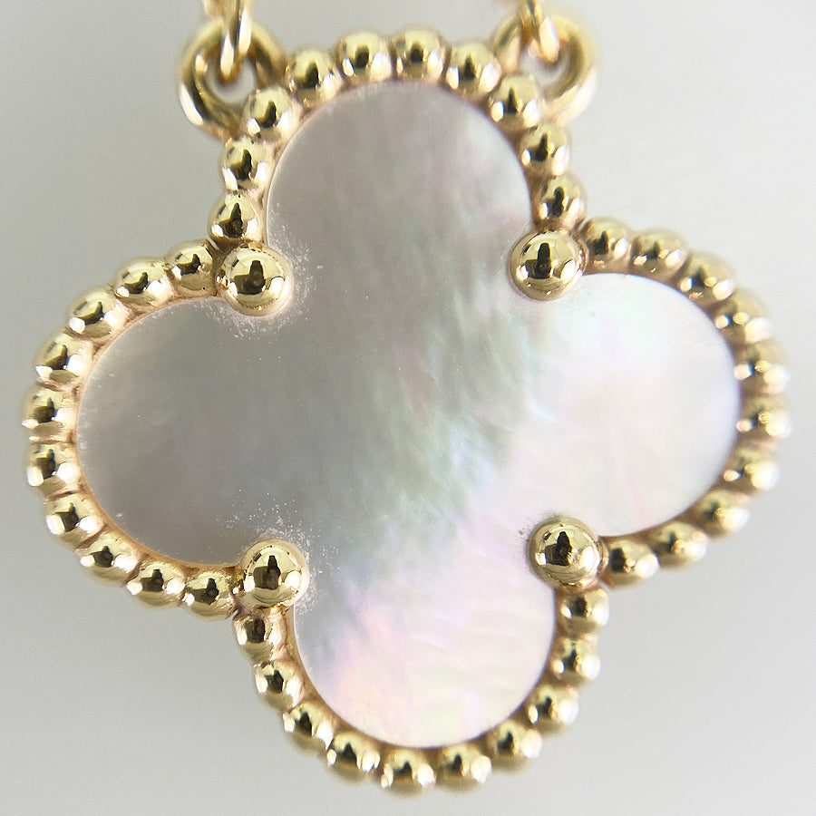 Van Cleef & Arpels Vintage Alhambra VCARA45900 Necklace – kingram