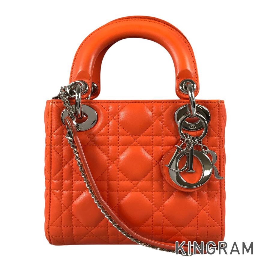 Dior Lady Dior mini Hand bag – kingram-japan
