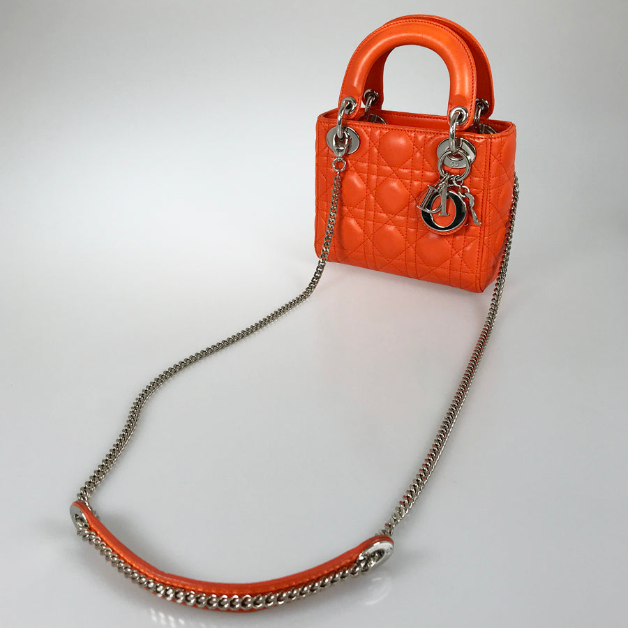 Dior Lady Dior mini Hand bag – kingram-japan