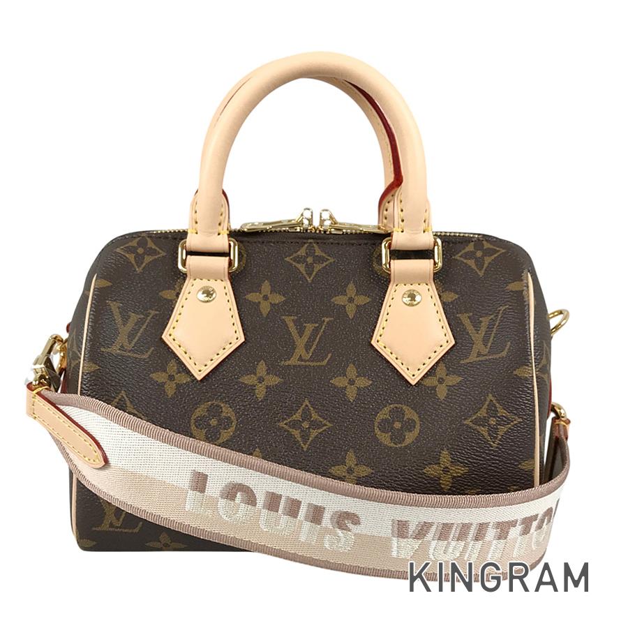 LOUIS VUITTON Monogram Speedy Bandouliere 20 M46222 Hand bag