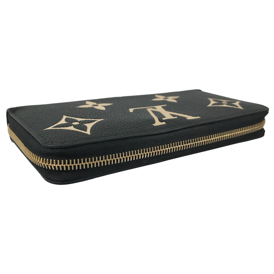 LOUIS VUITTON Monogram Empreinte Bicolor Zippy Wallet M80481 Long