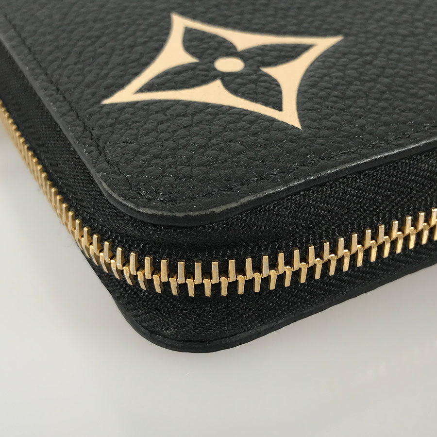 LOUIS VUITTON Monogram Empreinte Bicolor Zippy Wallet M80481 Long