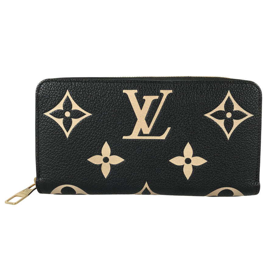 LOUIS VUITTON Monogram Empreinte Bicolor Zippy Wallet M80481 Long