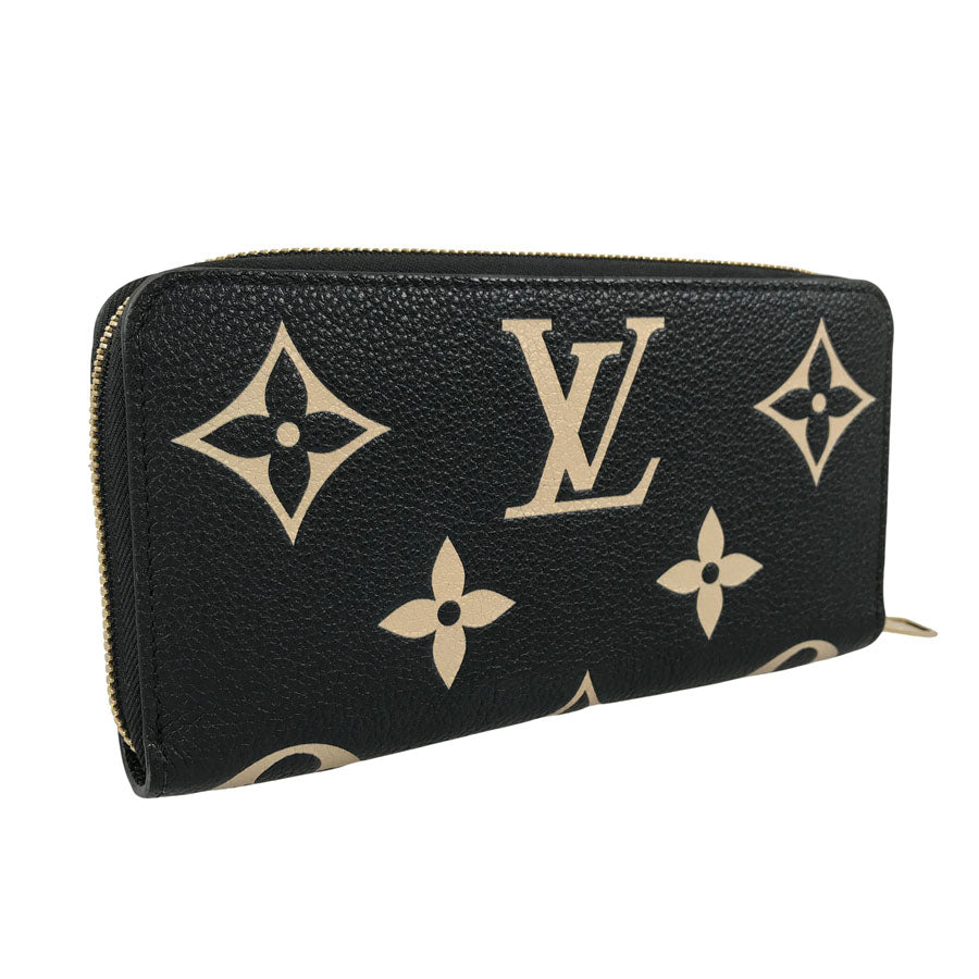 LOUIS VUITTON Monogram Empreinte Bicolor Zippy Wallet M80481 Long