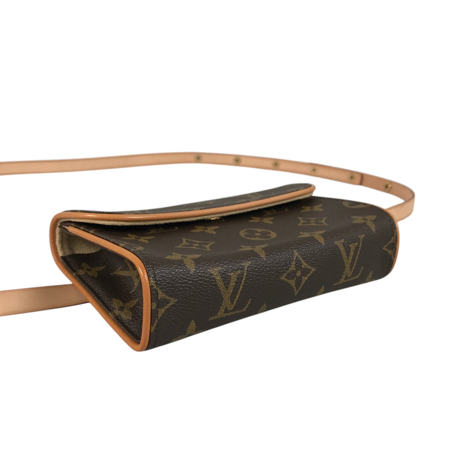 LOUIS VUITTON Monogram Pochette Florentine M51855 Waist pouch