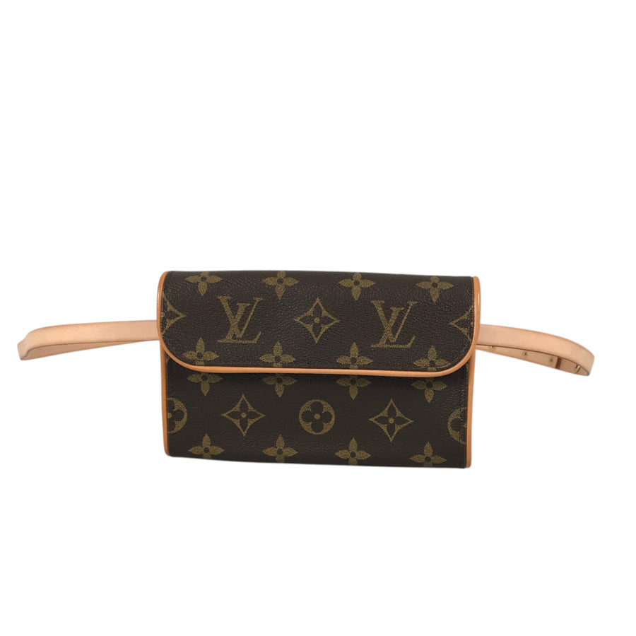LOUIS VUITTON Monogram Pochette Florentine M51855 Waist pouch