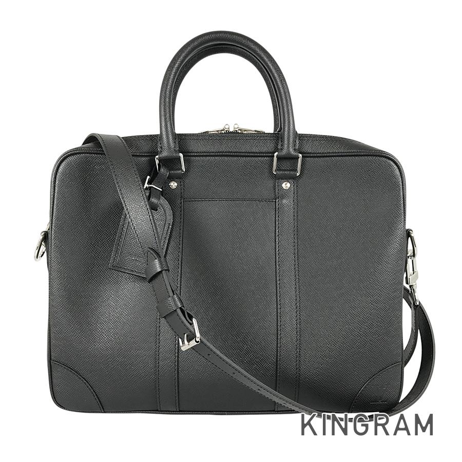 LOUIS VUITTON Taiga Porte Documents Voyage M30925 Briefcase